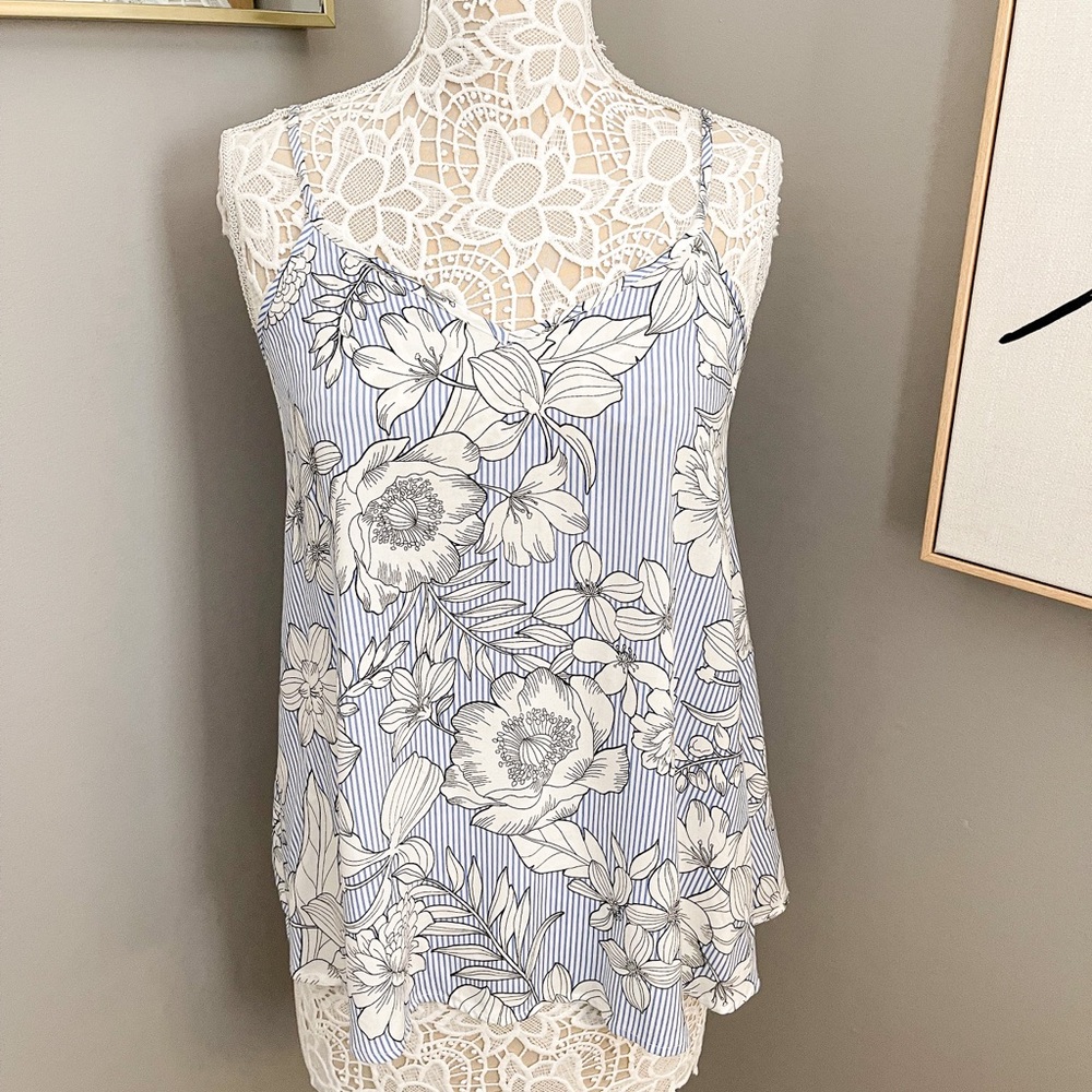 Spring Floral Tank